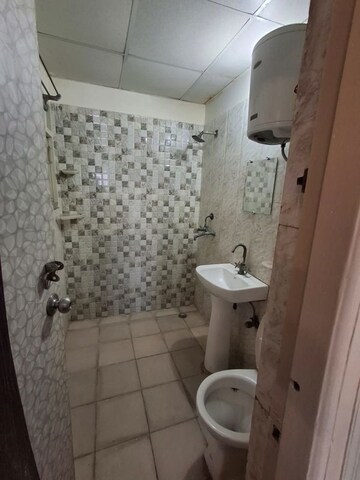 Bathroom in 3 BHK Apartment at Amrapali Crystal Homes, Sector 76 – for Rent