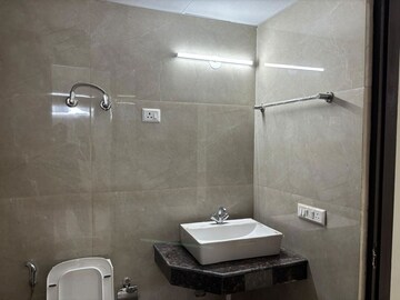 Bathroom in 3 BHK Apartment at Amrapali Crystal Homes, Sector 76 – for Rent