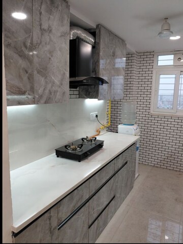 Kitchen in 3 BHK Apartment at Aditya Mega City, Vaibhav Khand – for Rent