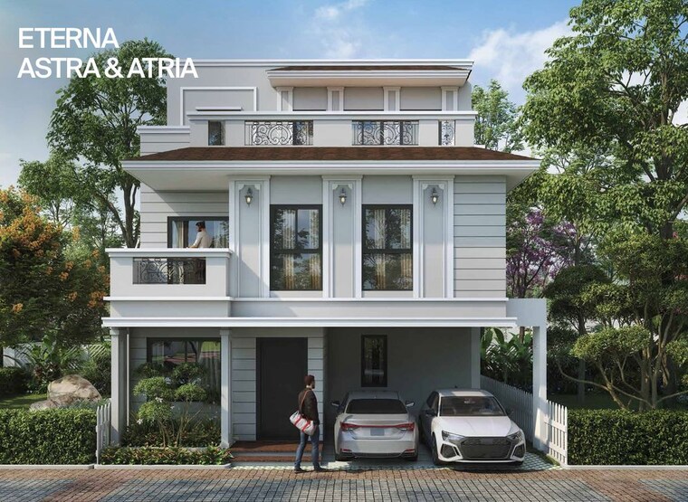 Exterior View, nvt-a-wonderful-world 4 Bedroom 3449 Sq.Ft. Villa In Sarjapur Bangalore 9962712