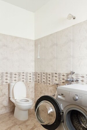 Bathroom in 3 BHK Builder Floor at Kondapur – for Rent