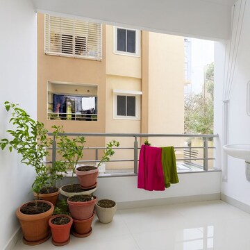 Living Room in 3 BHK Builder Floor at Kondapur – for Rent