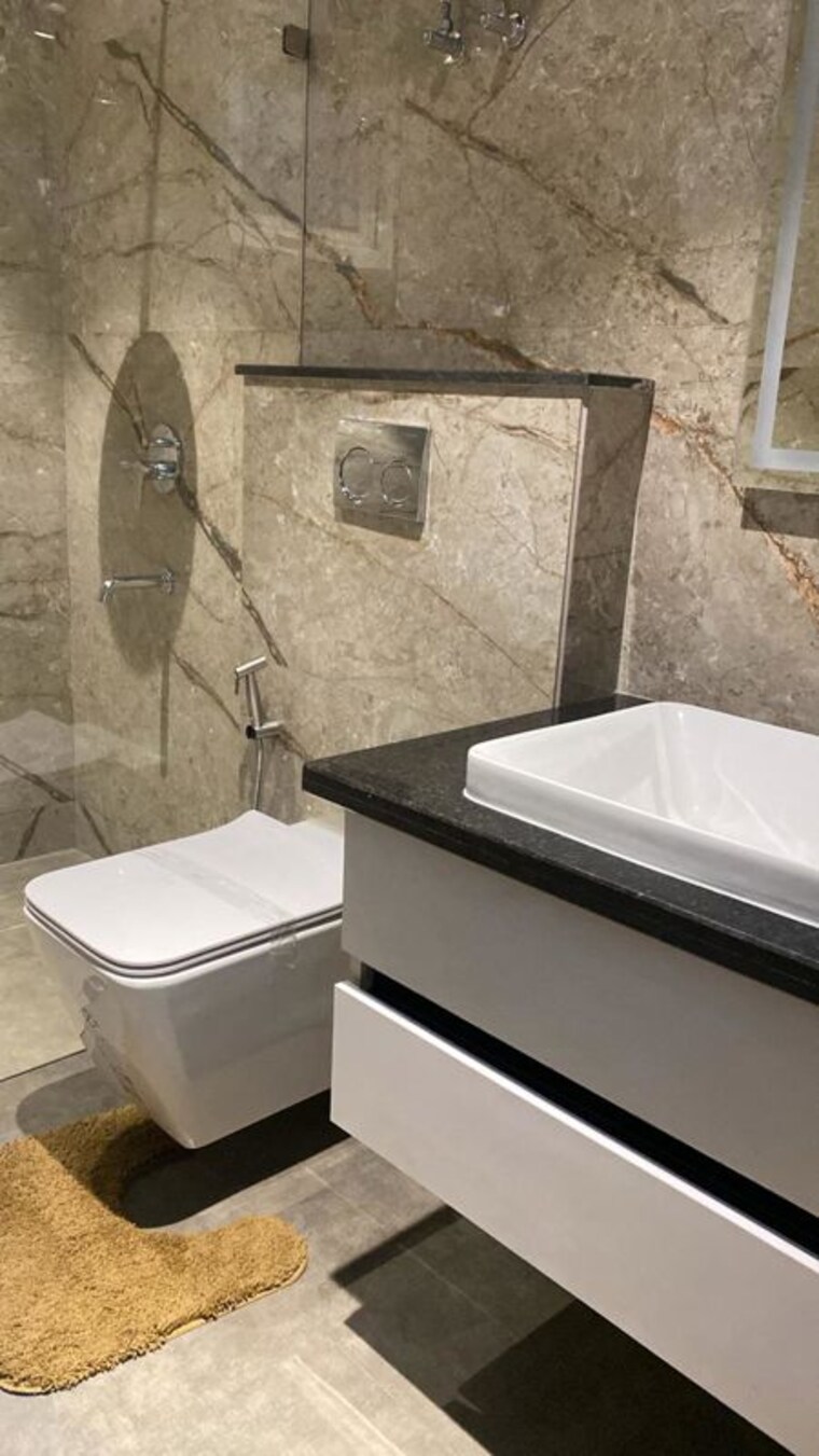 Bathroom, maya-green-lotus-utsav 3 Bedroom 1975 Sq.Ft. Apartment In International Airport Road Zirakpur 9962755