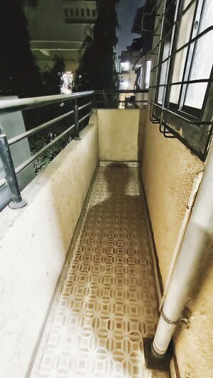 Balcony in 1 BHK Apartment at Kranti Nagar – for Rent