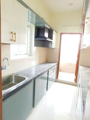 Kitchen in 2 BHK Builder Floor at Kondapur – for Rent