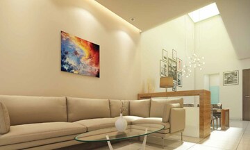 Living Room in 3 BHK Apartment at Srijan Nirvana, Rajpur – for Sale