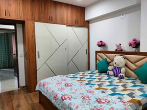 Bedroom in 3 BHK Apartment at Vaishnodevi Circle – for Rent