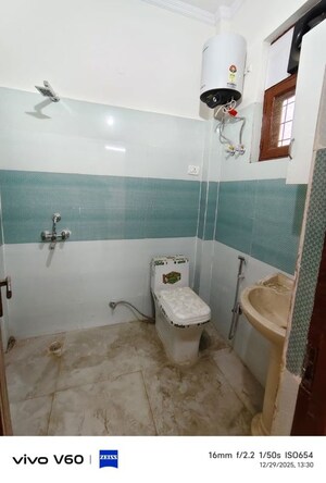 Bathroom in 2 BHK Builder Floor at Gyan Khand ii – for Rent
