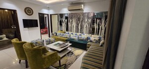 Living Room in 4 BHK Apartment at Rise Organic Homes, Mahurali – for Sale