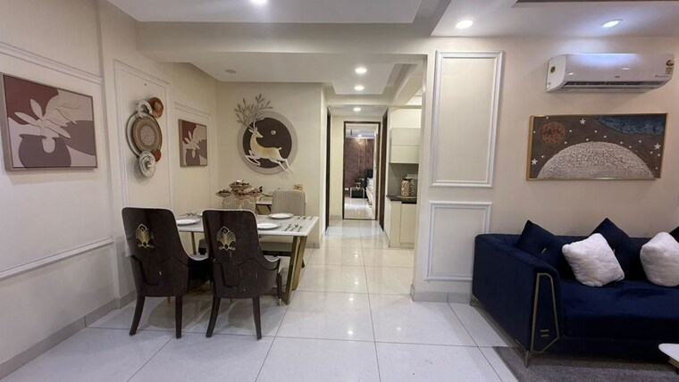 Living Room, the-suman-marvelous 3 Bedroom 1745 Sq.Ft. Apartment In Ramgarh Bhudda Zirakpur 9962825