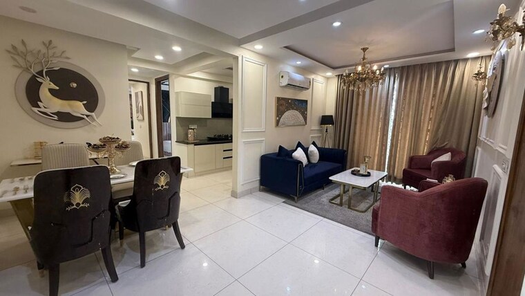 Living Room, the-suman-marvelous 3 Bedroom 1745 Sq.Ft. Apartment In Ramgarh Bhudda Zirakpur 9962825