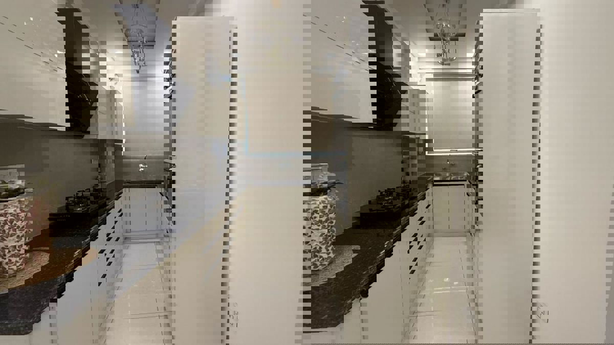 Kitchen in 3 BHK Apartment at The Suman Marvelous, Ramgarh Bhudda – for Sale