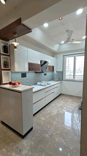 Kitchen in 3 BHK Apartment at Chattarpur – for Rent