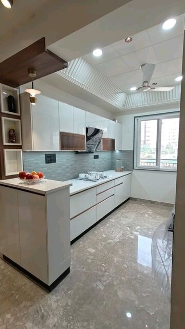Kitchen in 3 BHK Apartment at Chattarpur – for Rent