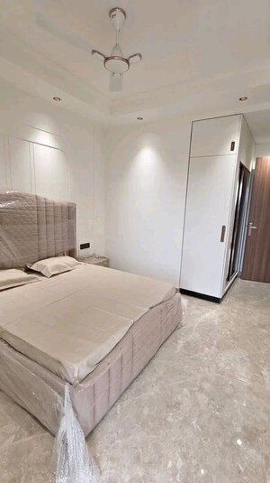 Bathroom in 3 BHK Apartment at Chattarpur – for Rent