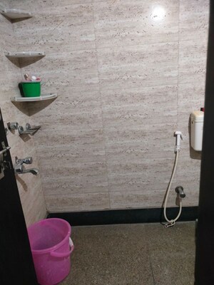 Bathroom in 1 RK Builder Floor at Saket – for Rent