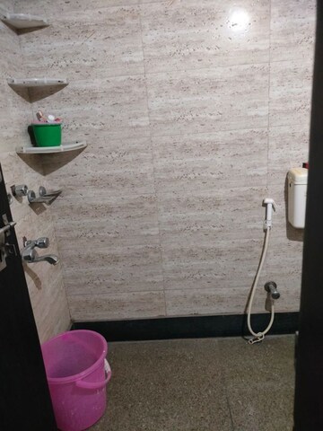 Bathroom in 1 RK Builder Floor at Saket – for Rent