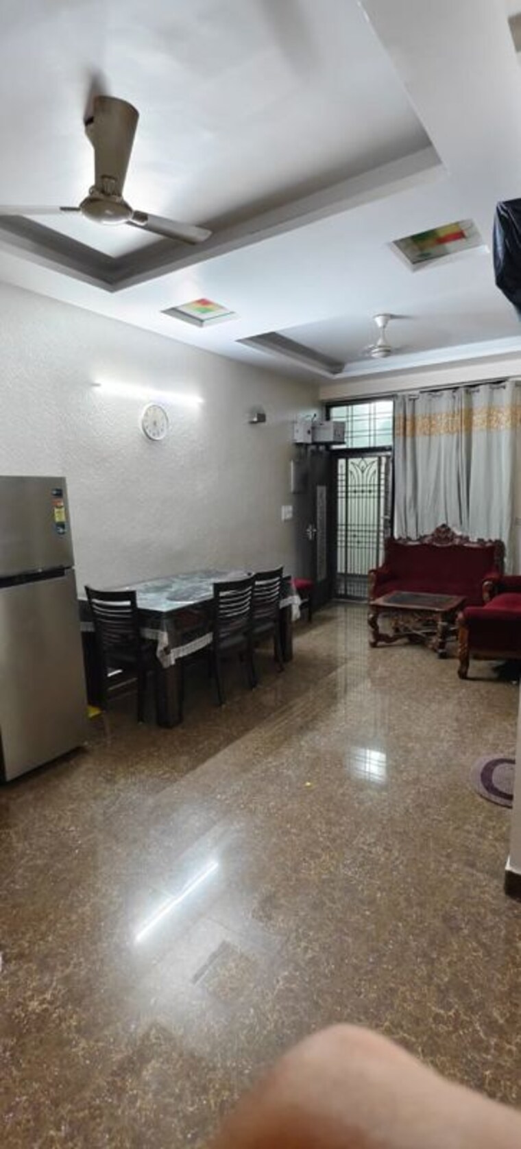 Living Room, niti khand i 1 Bedroom 600 Sq.Ft. Builder Floor In Niti Khand I Ghaziabad 9962872