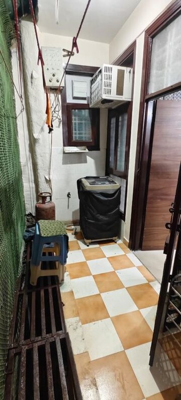 Balcony in 1 BHK Builder Floor at Niti Khand I – for Rent