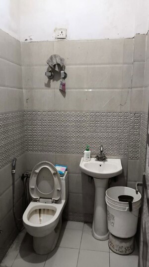 Bathroom in 3 BHK Builder Floor at Shakti Khand iv – for Rent