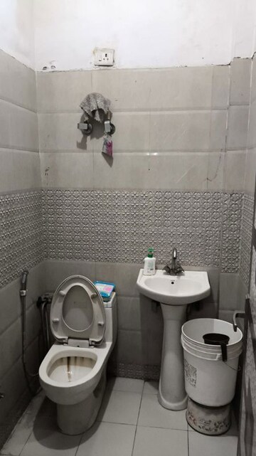 Bathroom in 3 BHK Builder Floor at Shakti Khand iv – for Rent