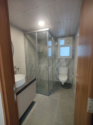 Bathroom in 3 BHK Apartment at Prestige Beverly Hills, Kokapet – for Rent