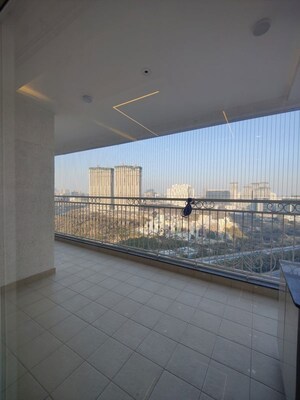 Balcony in 3 BHK Apartment at Prestige Beverly Hills, Kokapet – for Rent