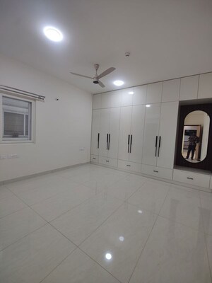 Building Lobby in 3 BHK Apartment at Prestige Beverly Hills, Kokapet – for Rent
