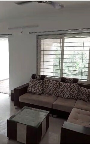 Living Room in 3 BHK Apartment at Kumar Pinakin, Baner – for Rent