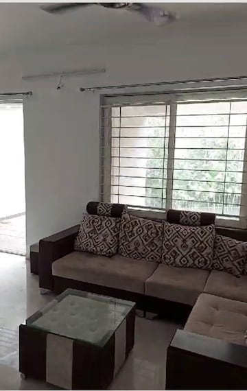 Living Room in 3 BHK Apartment at Kumar Pinakin, Baner – for Rent