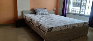 Bedroom in 2 BHK Apartment at Kumar Papillon, Pashan Gaon – for Rent