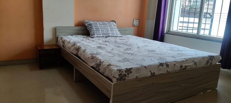 Bedroom, kumar-papillon 2 Bedroom 750 Sq.Ft. Apartment In Pashan Gaon Pune 9962889