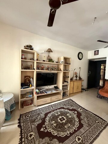 Living Room in 3 BHK Apartment at Pride Purple Sapphire Park, Wakad – for Rent