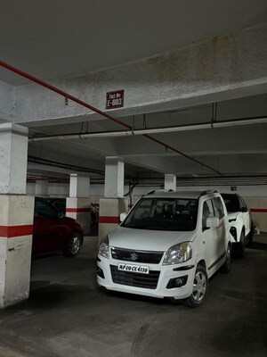 Parking in 3 BHK Apartment at Pride Purple Sapphire Park, Wakad – for Rent