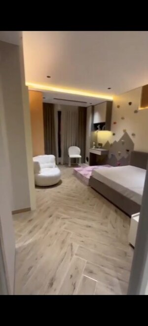 Bedroom in 4 BHK Apartment at Dev Leo Tower, Oshiwara – for Rent