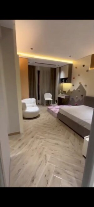 Bedroom in 4 BHK Apartment at Dev Leo Tower, Oshiwara – for Rent