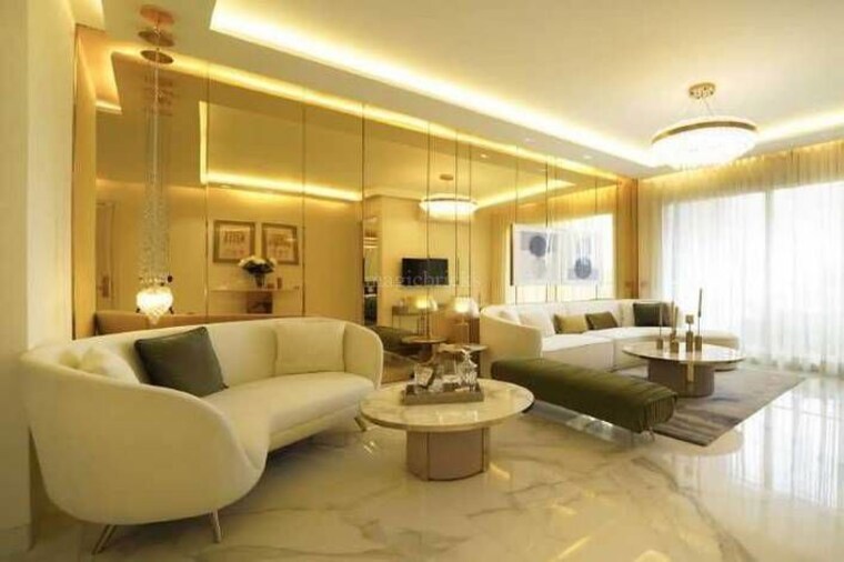 Living Room, emaar-urban-oasis 4 Bedroom 3040 Sq.Ft. Apartment In Sector 62 Gurgaon 9962944