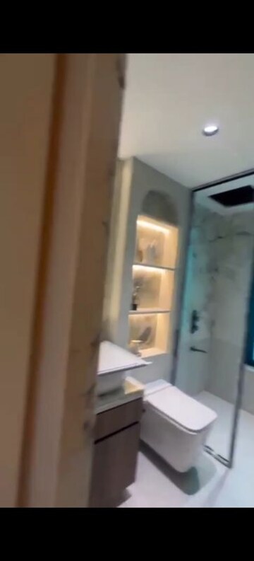 Building Lobby in 3 BHK Apartment at Oberoi Springs, Andheri West – for Rent