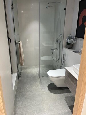 Bathroom in 3 BHK Apartment at Lodha Bellagio, Powai – for Sale