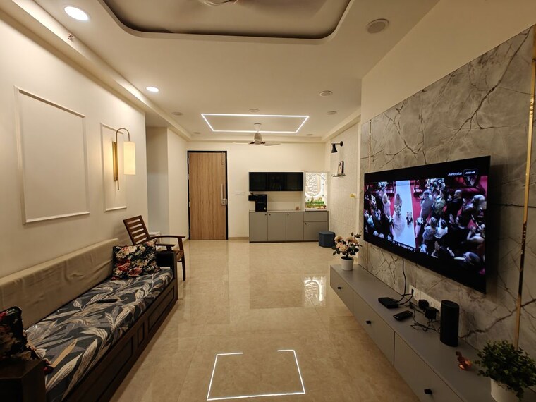 Kitchen, dosti-eastern-bay 2 Bedroom 672 Sq.Ft. Apartment In Wadala Mumbai 9962962