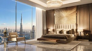 Bedroom in 3 BHK Apartment at M3M Trump Tower, Sector 65 – for Sale