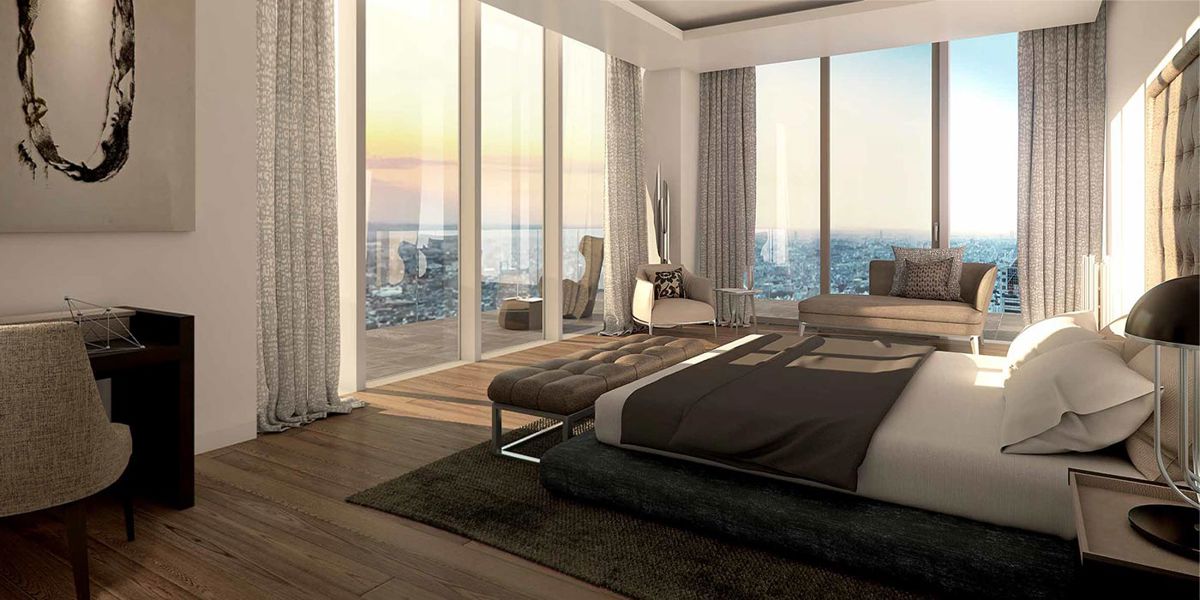 3 BHK + Pooja Room,Servant Room,Study Room,Extra Room 3525 Sq.Ft. Apartment in M3M Trump Tower