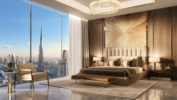 Bedroom in 3 BHK Apartment at M3M Trump Tower, Sector 65 – for Sale