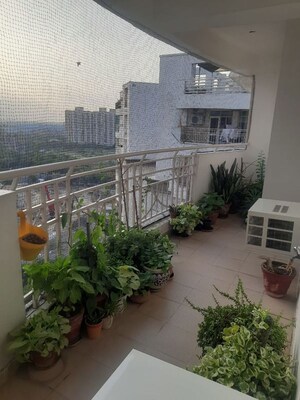 Balcony in 3.5 BHK Apartment at Gulshan Emerald Heights, Vaishali Sector 7 – for Sale