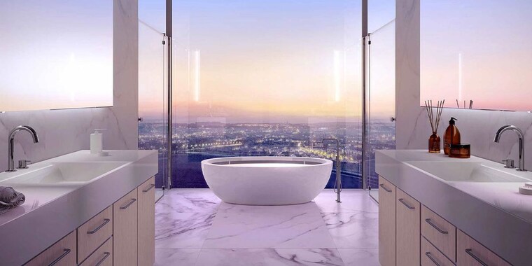 Kitchen, m3m-trump-tower 4 Bedroom 6050 Sq.Ft. Apartment In Sector 65 Gurgaon 9962994