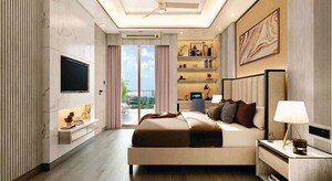 Living Room in 4 BHK Apartment at M3M Mansion, Sector 113 – for Sale