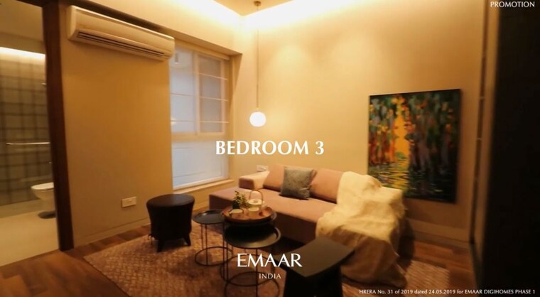 Living Room, emaar-digi-homes 3.5 Bedroom 2588 Sq.Ft. Apartment In Sector 63 Gurgaon 9963025