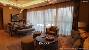 Living Room in 3.5 BHK Apartment at Emaar Digi Homes, Sector 63 – for Sale