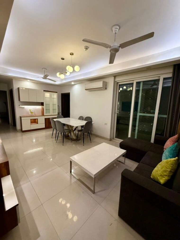 Living Room, civitech-stadia 3 Bedroom 1735 Sq.Ft. Apartment In Sector 79 Noida 9963026