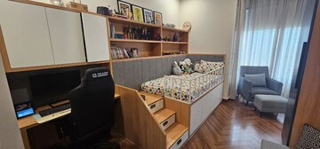 Master Bedroom in 4 BHK Apartment at Gaur Sportswood Arcade, Sector 79 – for Rent